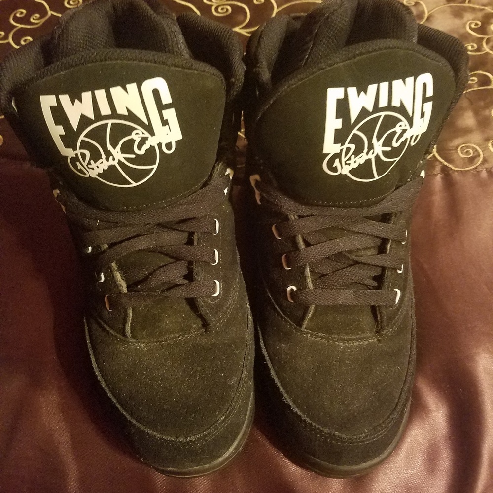 Patrick Ewing black sneakers